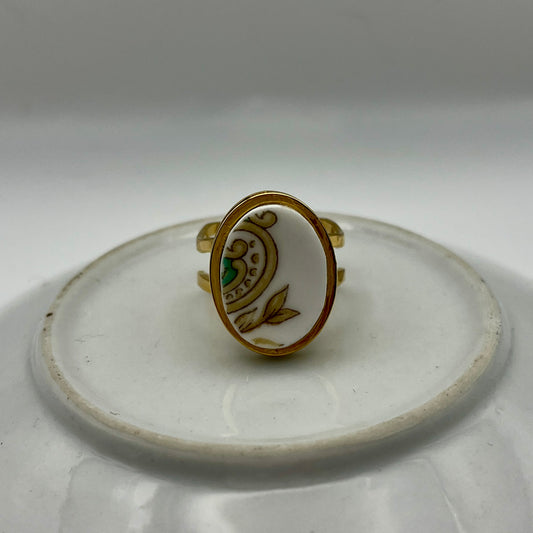 Anello gold ovale 10